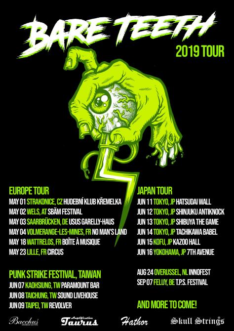 Bare Teeth - 2019 Tour